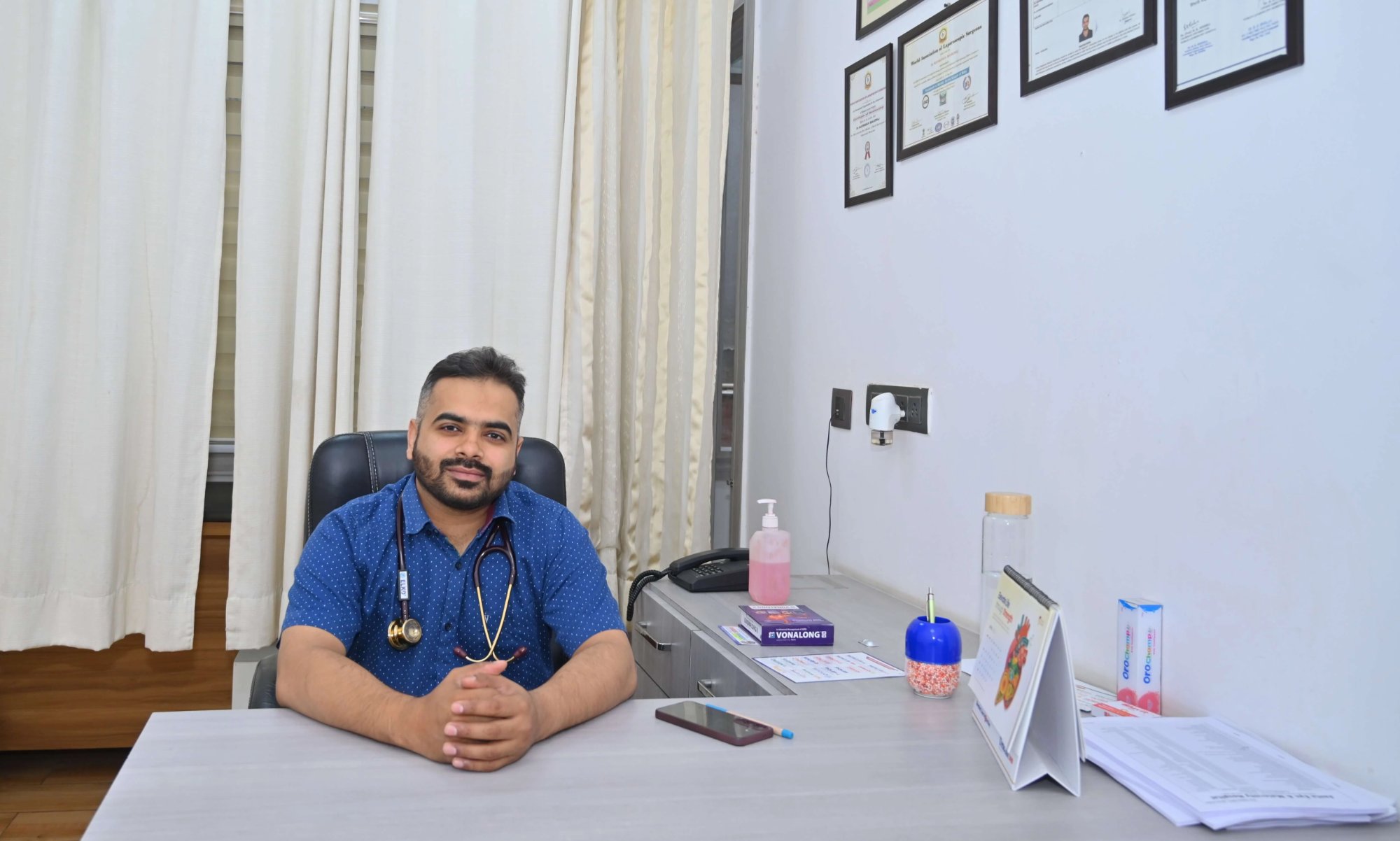 Laparoscopic surgery at Janta Hospital